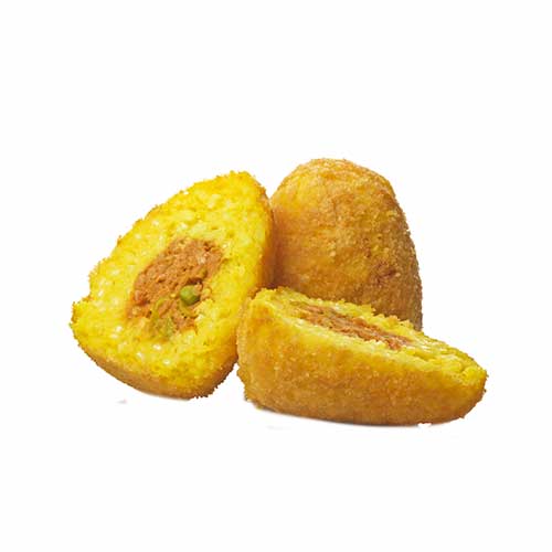 Arancini made with Reolì products